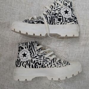 Converse Chuck Taylor All Star Leopard Lugged High 'Jungle Art' Sneakers